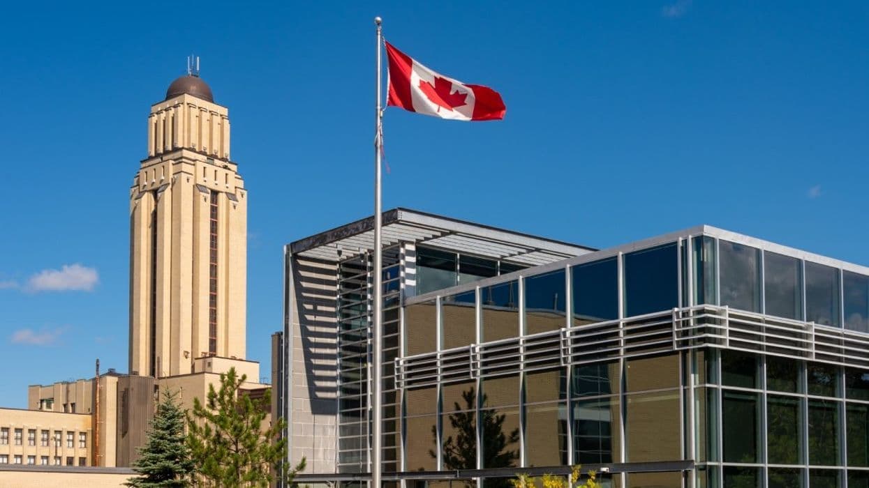 Canadian university campus